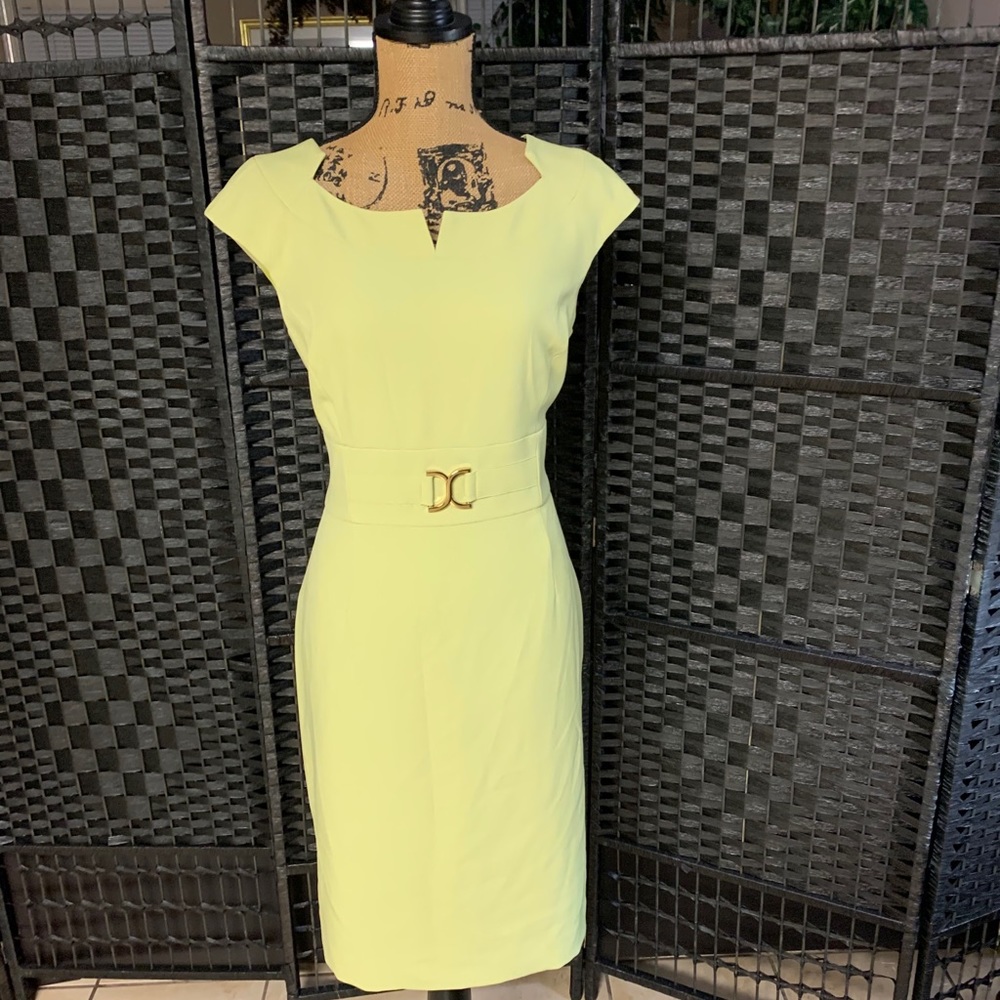 Lime Green Dress